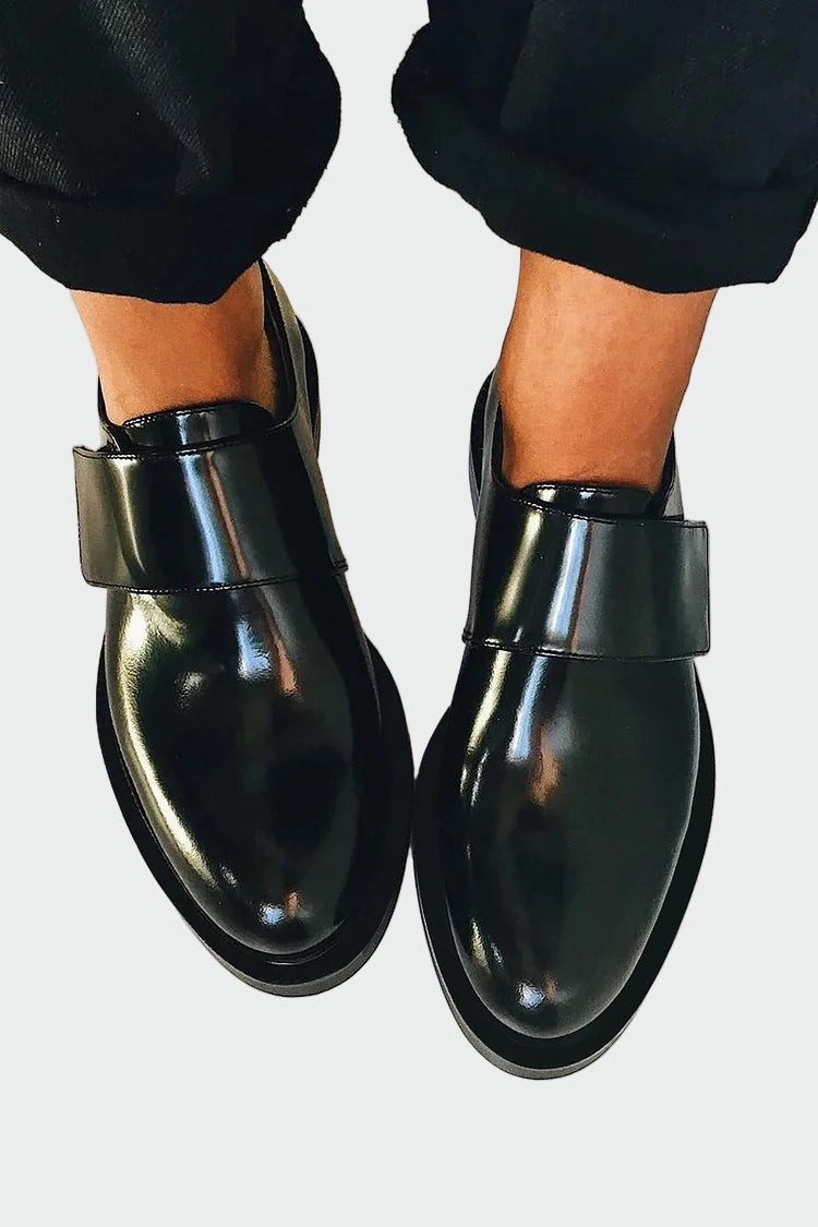 Kristýna Elegantní Mokasíny s Řemínkem Minimalistická