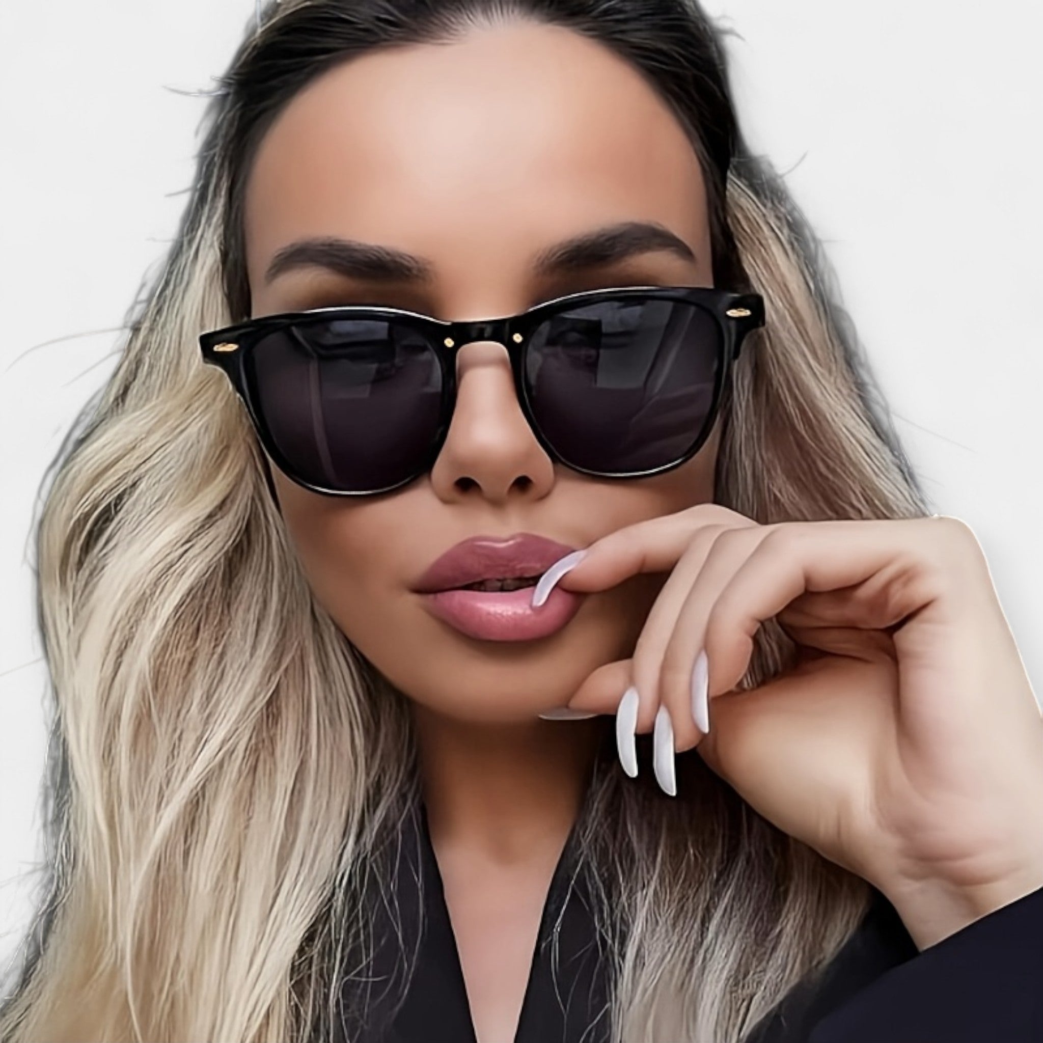 Karolína Sofistikovaná Kulaté Sluneční Brýle Pohodlné