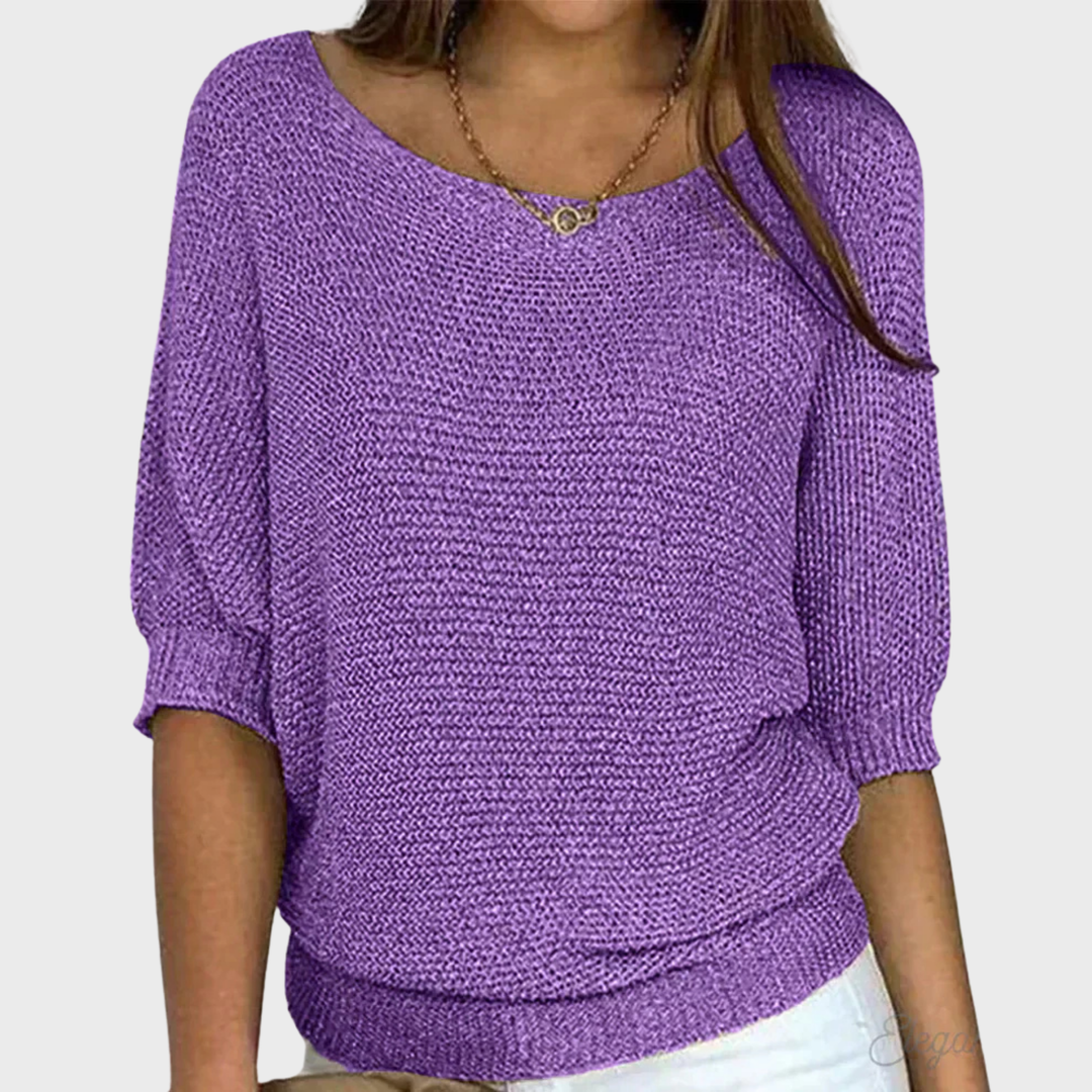 Natalie | Elegantní svetr s jemnou texturou
