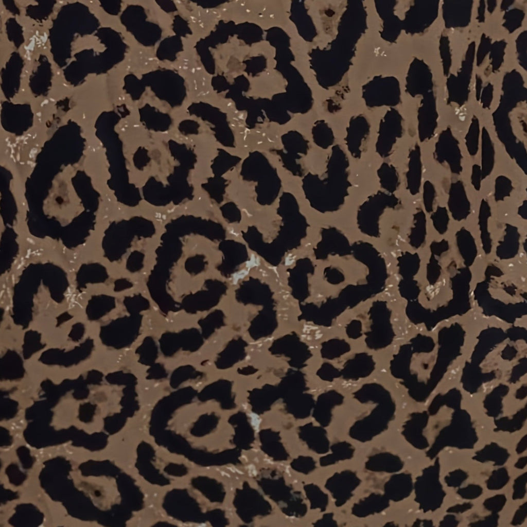 Karolína Sofistikovaná Midi Sukně Leopardí Rozparem