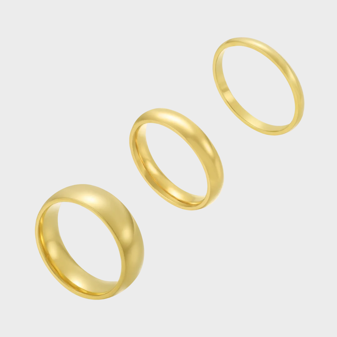 Adéla Elegantní Prsten Každodenní Minimalistické Nosení