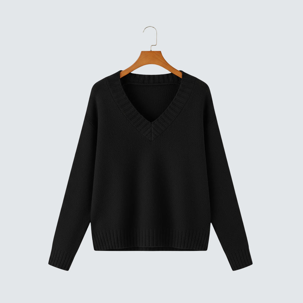 Adéla | Elegantní svetr s V-výstřihem