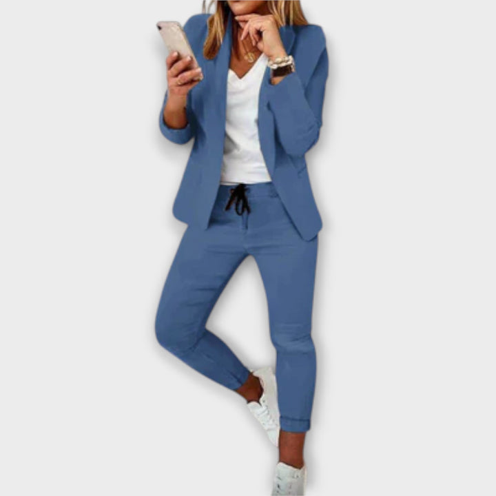 Sophia – Elegantní a pohodlný blazerový set