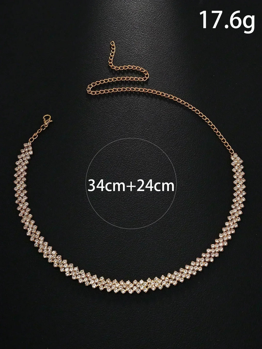 Elegantní náhrdelník s kamínky