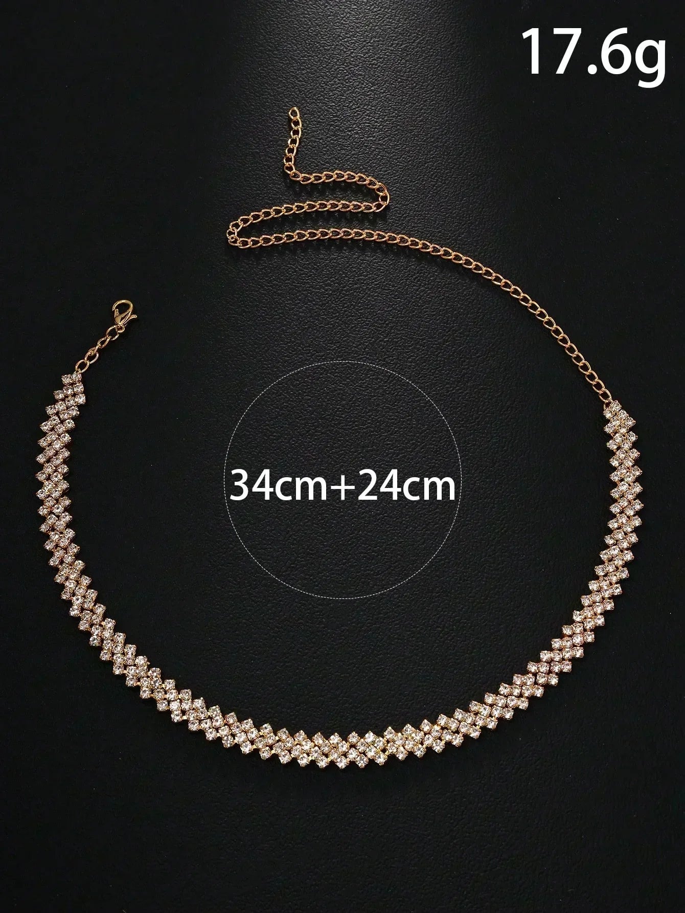 Elegantní náhrdelník s kamínky