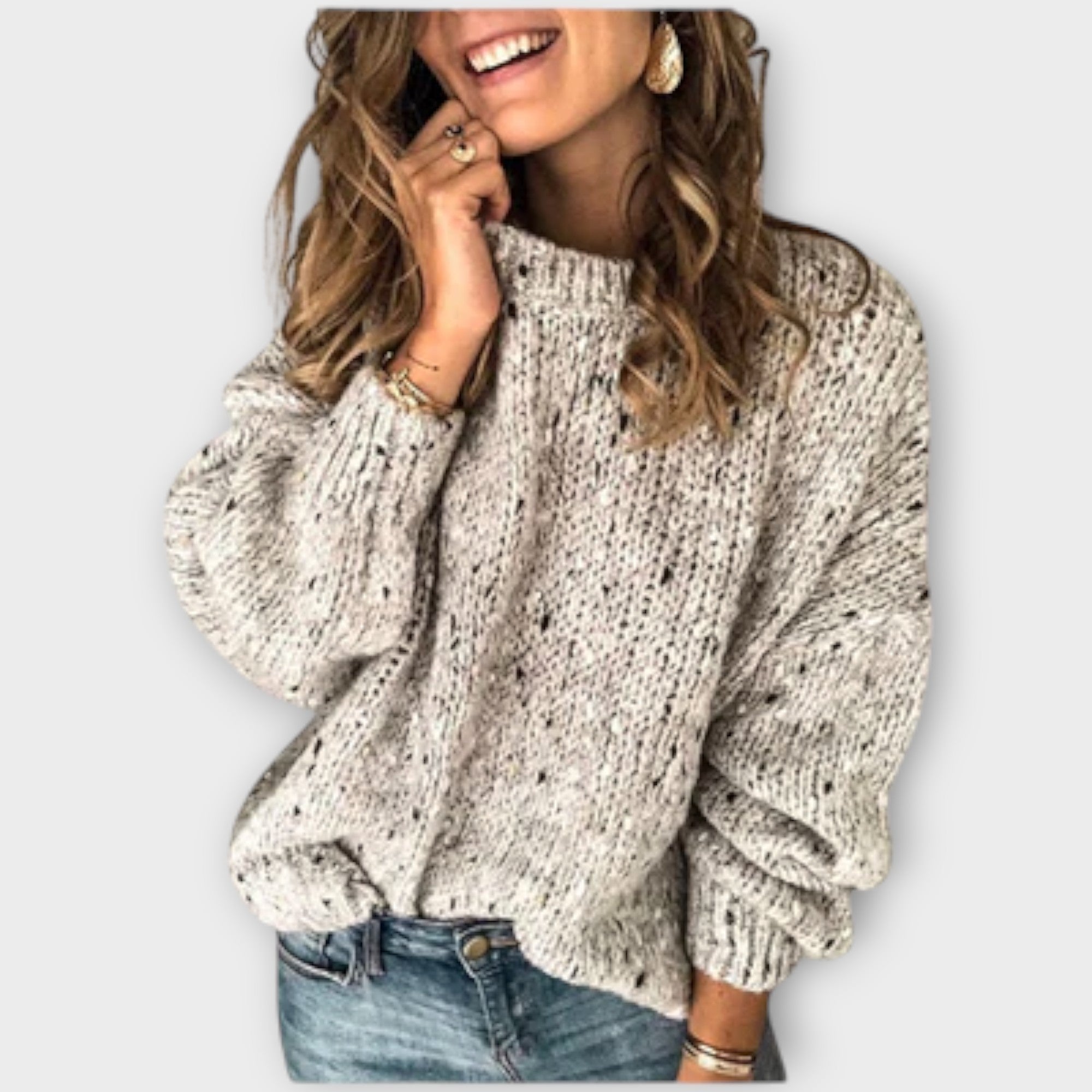 Lenka | Pletený Oversized Svetr