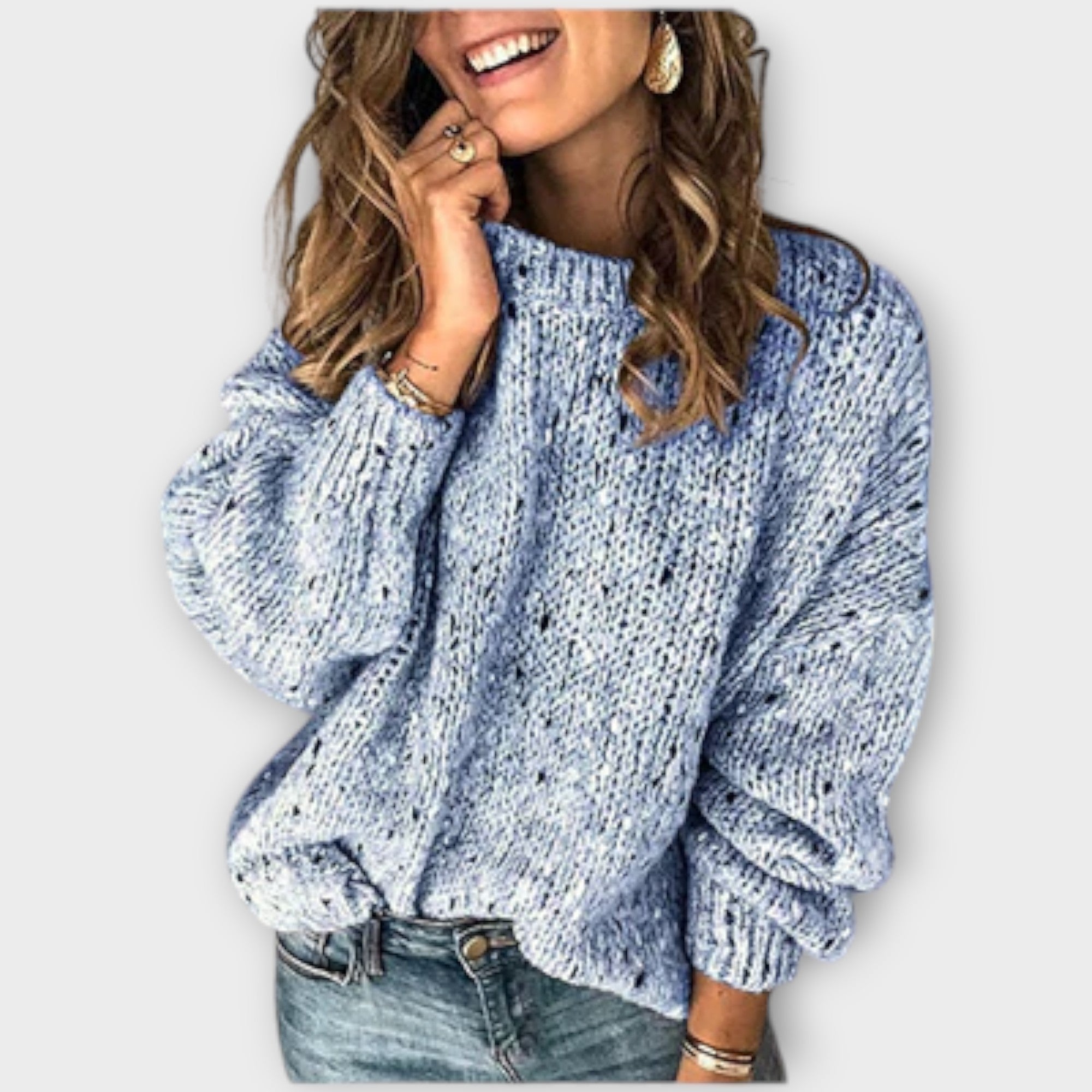 Lenka | Pletený Oversized Svetr